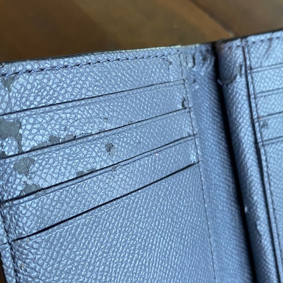 - Coach crossgrain corner zip medium zip wallet - Picture 5 of 7